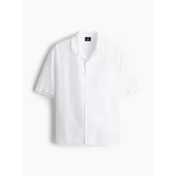 H&M Regular Fit Textured Resort Shirt-picture-23