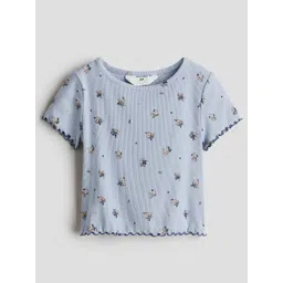 H&M Ribbed Cotton Jersey Top-picture-10