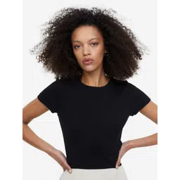 H&M Ribbed Modal-Blend T-shirt-picture-31
