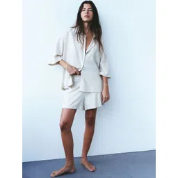 H&M Shirt Collar Night Suits-picture-33