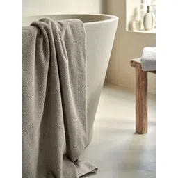 H&M Solid Cotton Terry Bath Towel-picture-28
