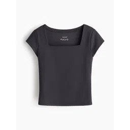 H&M Square Neck Sports Top With Dry Move-picture-34