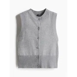H&M Women Button-Front Sweater Vest-picture-44