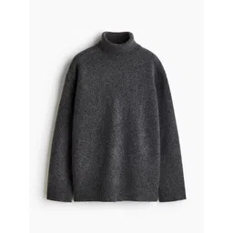 H&M Women Loose-Fit Polo-Neck Jumper-picture-36