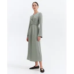 h&m Women Mama Satin Nursing Dress-picture-10