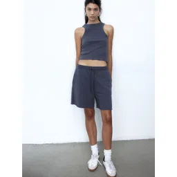 H&M Women Pull-On Sweatshirt Shorts-picture-34