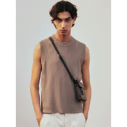 H&M Women Regular Fit Ribbed Sweater Vest-picture-16