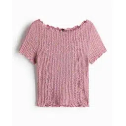 h&m Women Slim Fit Boat Neck Top-picture-11