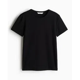 h&m Women Slim Fit Round Neck T-shirt -picture-10