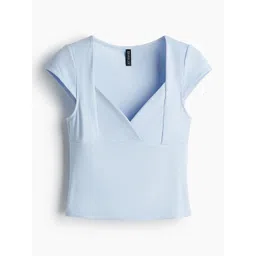 H&M Women V-Neck Cap-Sleeved Top-picture-19
