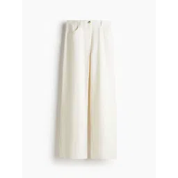 H&M Women Wide Pure Cotton Trousers-picture-34