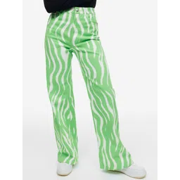 H&M Women Wide Twill Trousers-picture-26