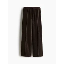 H&M Women Wide Velour Joggers-picture-42