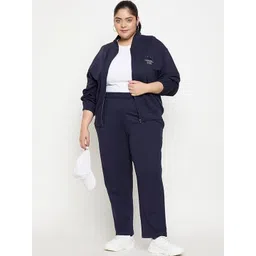 Hang and wear Women Mock Collar Neck Tracksuits-picture-18