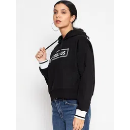 Hang and wear Women Printed Hooded Sweatshirt-picture-16