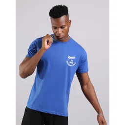 HangerLoop Typography Printed Round Neck Short Sleeves Pure Cotton Casual T-shirt-picture-12