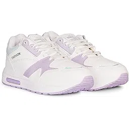 hanna Women's Synthetic Lightweight Stylish Rubber Sole Lace-Up Sneaker Shoes-picture-27