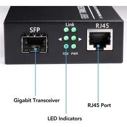 HANUTECH 2Pcs Gigabit SFP to Ethernet Converter With 850nm MMDF SFPs 0 Ports 1000 Mbps Unmanaged Network Switch-picture-11