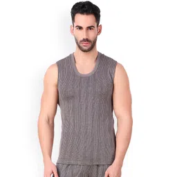 HAP Men Striped Sleeveless Thermal Top-picture-16