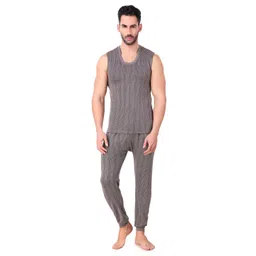 HAP Men Striped Thermal Set-picture-32