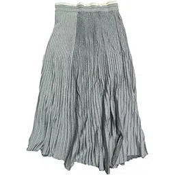 happening Women Woolen Skirt Self Design Embellished (Above Ankle Length) - in 9 Classy Colors - Stretchable to fit Waist Size 28" inch to 32" inch max-picture-13