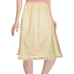 happilo creations Women Solid A-line Beige Skirt-picture-13