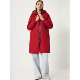 Happiness istanbul Hooded Longline Puffer Jacket-picture-33