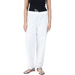 happy bunny Ethnic Hokaba Work 100% Cotton Pant for Women, Crafted Stylish Trouser, Drawstring Comfort - for Office, Party & Outdoor Wear-picture-19