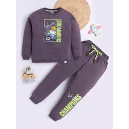 Happy Faces Boys Pure Cotton Printed Clothing Set-picture-38