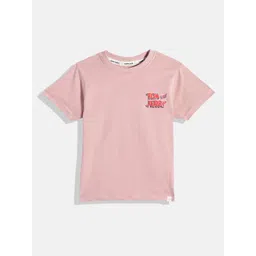 Happy Faces Boys Tom & Jerry Back Printed Pure Cotton T-shirt-picture-14