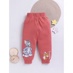 Happy Faces Boys Tom & Jerry Printed Cotton Joggers-picture-15