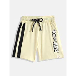 Happy Faces Boys Tom & Jerry Printed Cotton Shorts-picture-17