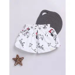 Happy Faces Kids Girls Snoopy Printed Pure Cotton Shorts-picture-18