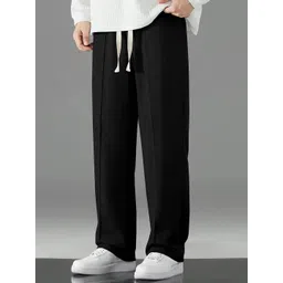 HAPPY KHAJANA Men Self Design Lycra Korean Pants Trousers-picture-32