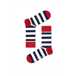 Happy Socks Blue & White Cotton Striped Socks (36-40)-picture-40