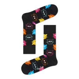 Happy Socks Patterned Cotton Calf-Length Socks-picture-12