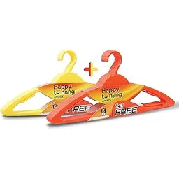 Happy To Hang Amaze 6+6 Piece Polypropylene Hangers, Yellow and Orange (Buy 1 Get 1 Free)-picture-27