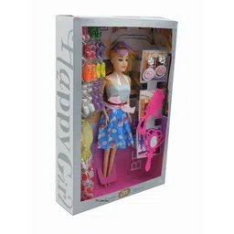 happybive Shine Dolls for Girl’s Surprise Moveable Doll Set with Beautiful Accessories-H07-picture-14