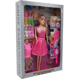 happybive Shine Dolls for Girl’s Surprise Moveable Doll Set with Beautiful Accessories-H09-picture-24