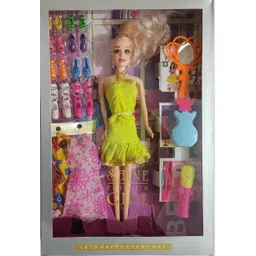 happybive Shine Dolls for Girl’s Surprise Moveable Doll Set with Beautiful Accessories-H23-picture-19
