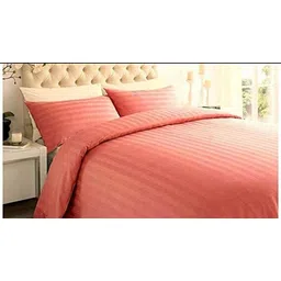 harbell home 300 TC Cotton King Striped Fitted (Elastic) Bedsheet-picture-18