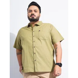 hardsoda by the indian garage co HARDSODA Cutaway Collar Cotton Casual Shirt-picture-18