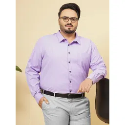 hardsoda by the indian garage co HARDSODA Men Micro Checks Opaque Checked Formal Shirt-picture-13