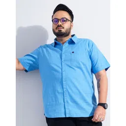 hardsoda by the indian garage co HARDSODA Men Plus Size Casual Cotton Shirt-picture-27