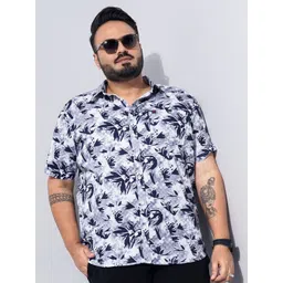 hardsoda by the indian garage co HARDSODA Opaque Abstract Printed Cotton Casual Shirt-picture-38