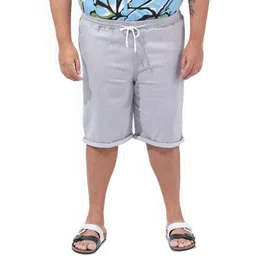 Hardsoda by The Indian Garage Co Men Mid-Rise Relaxed Fit Denim Shorts-picture-27