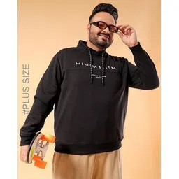 hardsoda Men Typographic Print Regular Fit Sweatshirt-picture-14