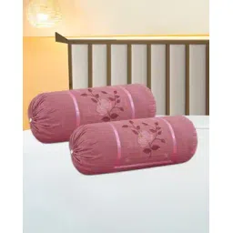 hargunz Set of 2 Embroidered Bolster Covers 32" x 16"-picture-11