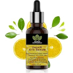 Haria Naturals 100% Pure Acid Hydra Boost Under Eye Recovery Serum, Reduces Dark Circles, Puffiness & Wrinkles 30 ml-image-0