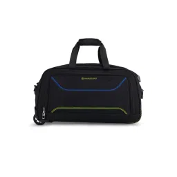 Harissons Black & Green Printed Large Duffel Trolley Bag - 24 inch-picture-44